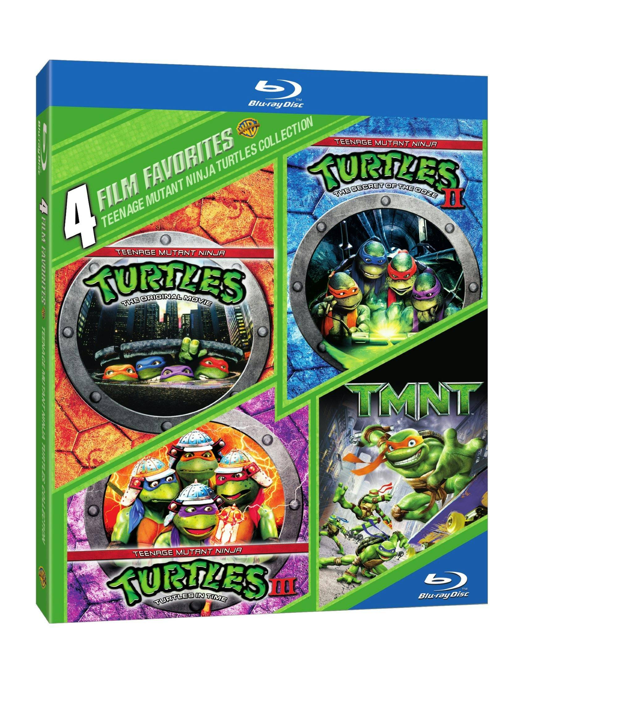 Angle. Teenage Mutant Ninja Turtles Film Collection [Blu-ray].