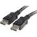 Front. StarTech.com - 5.9' Displayport Cable - Black.
