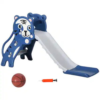 Front. Qaba - for Kids with Basketball Hoop for Indoor Use.