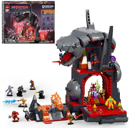 MASTERS OF THE BRICK SHOP UNIVERSE
12 NARROW WORLD'S FIGURES
13+ 7 636 PCS
LE COMBAT DE LA MONTAGNE DU SERPENT
INSERBLI