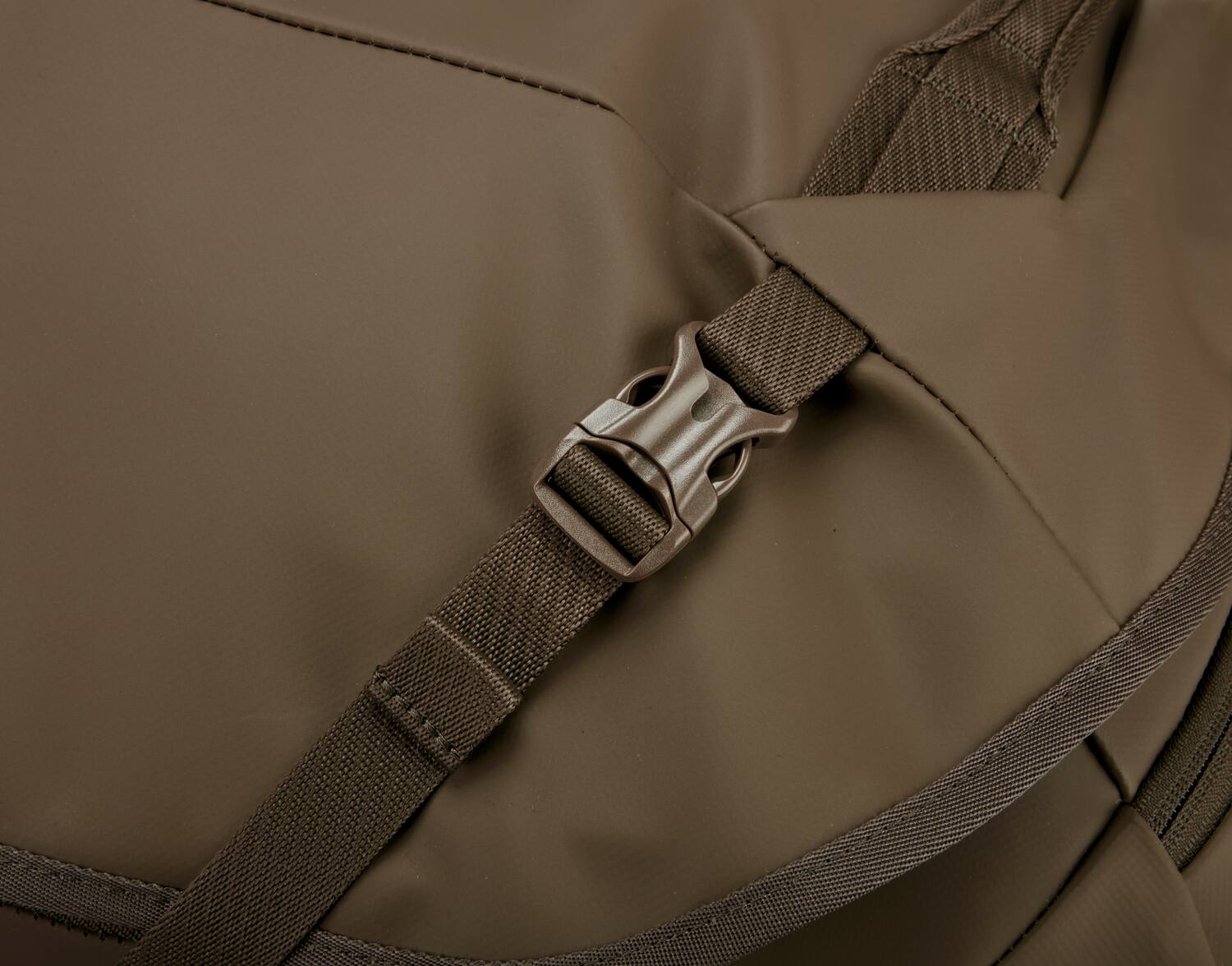 Alt View 5. Thule - Chasm Wheeled Duffel Bag – Rugged 70L Rolling Travel Gear - Deep Khaki.