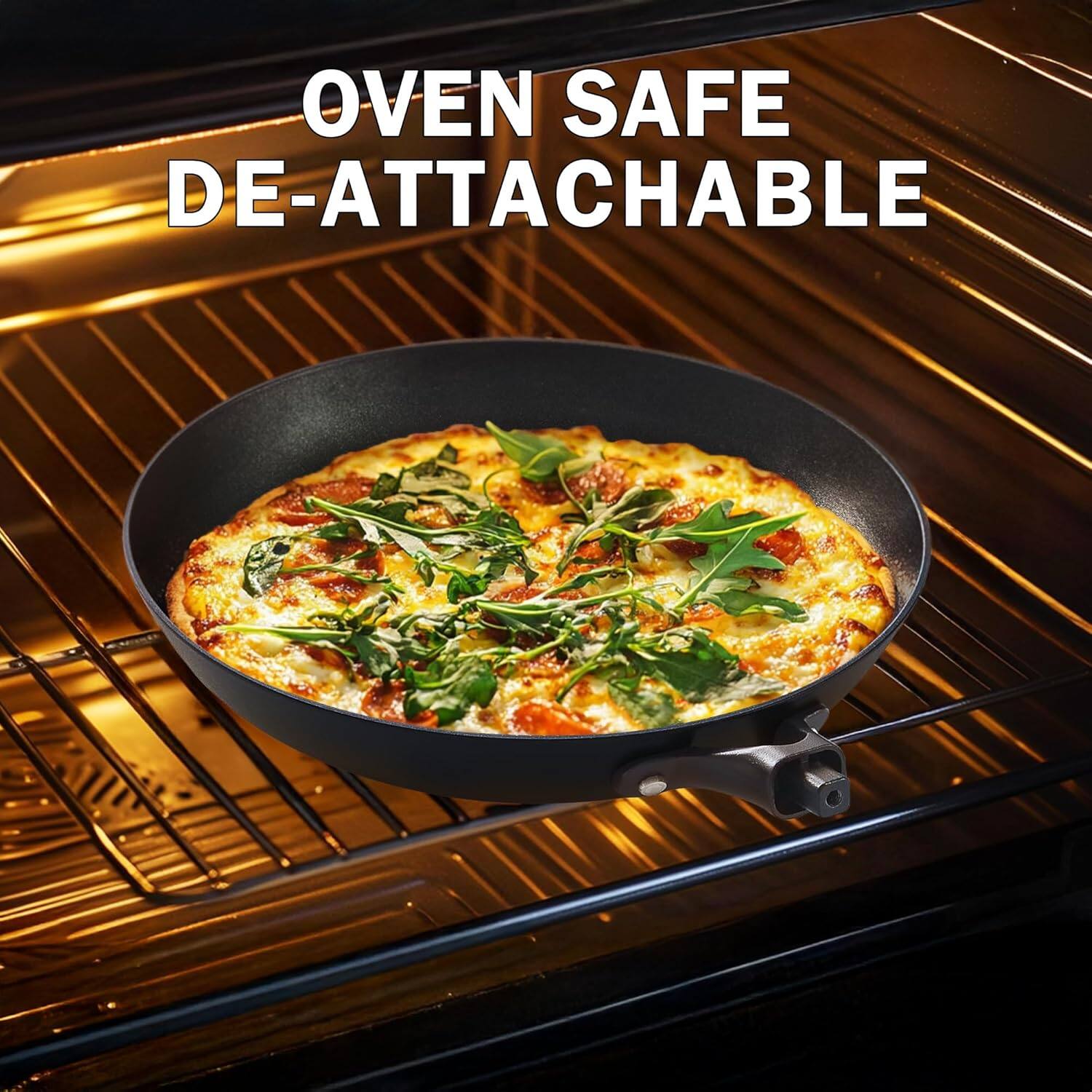 OVEN SAFE DE-ATTACHABLE