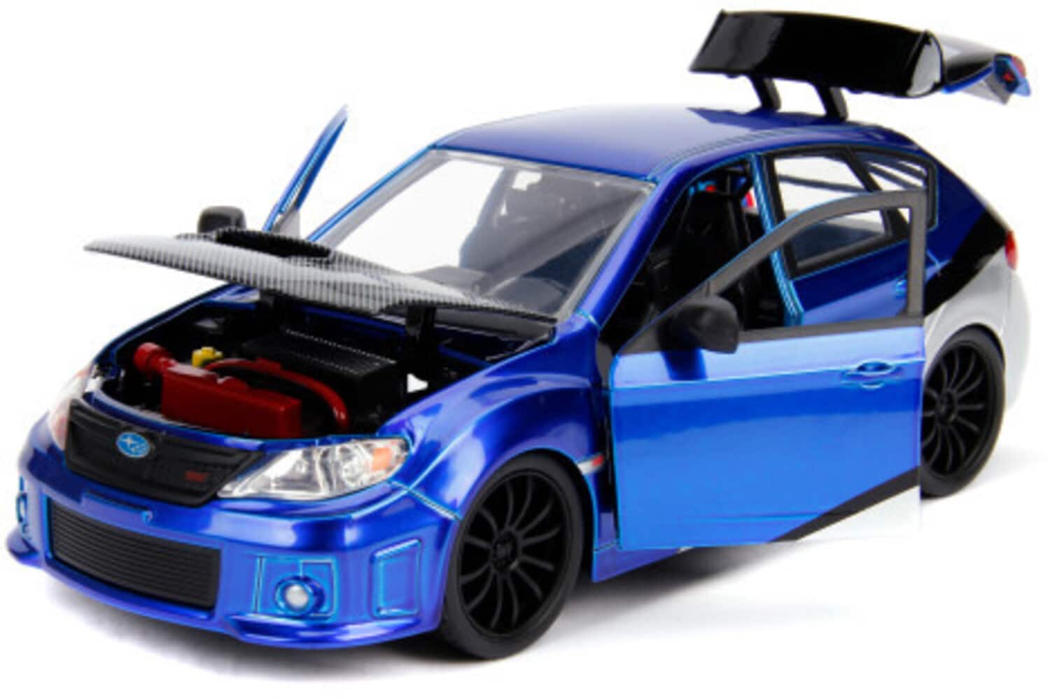 Jada Toys - 1:24 Fast & Furious 7 - Brian's Subaru Impreza WRX STI - Collectibles - Multicolor
