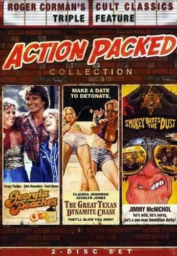 Front. Roger Corman's Cult Classics Triple Feature: Action Packed Collection   - DVD.