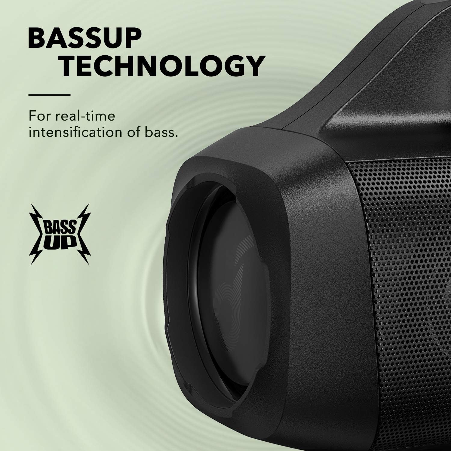 BASSUP TECHNOLOGY
For real-time intensification of bass.
BASS UP