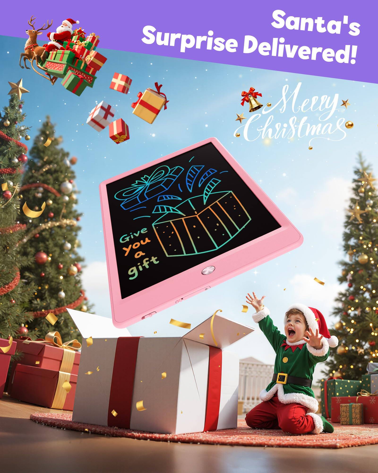 Santa's Surprise Delivered!  
Merry Christmas  
Give you a gift