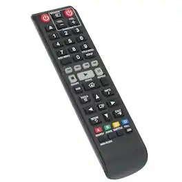 WINFLIKE - AK59-00167A sub AK59-00166A Replacement IR Remote Control fit for Samsung Blu-ray DVD Disc Player BD-J6300 - Black