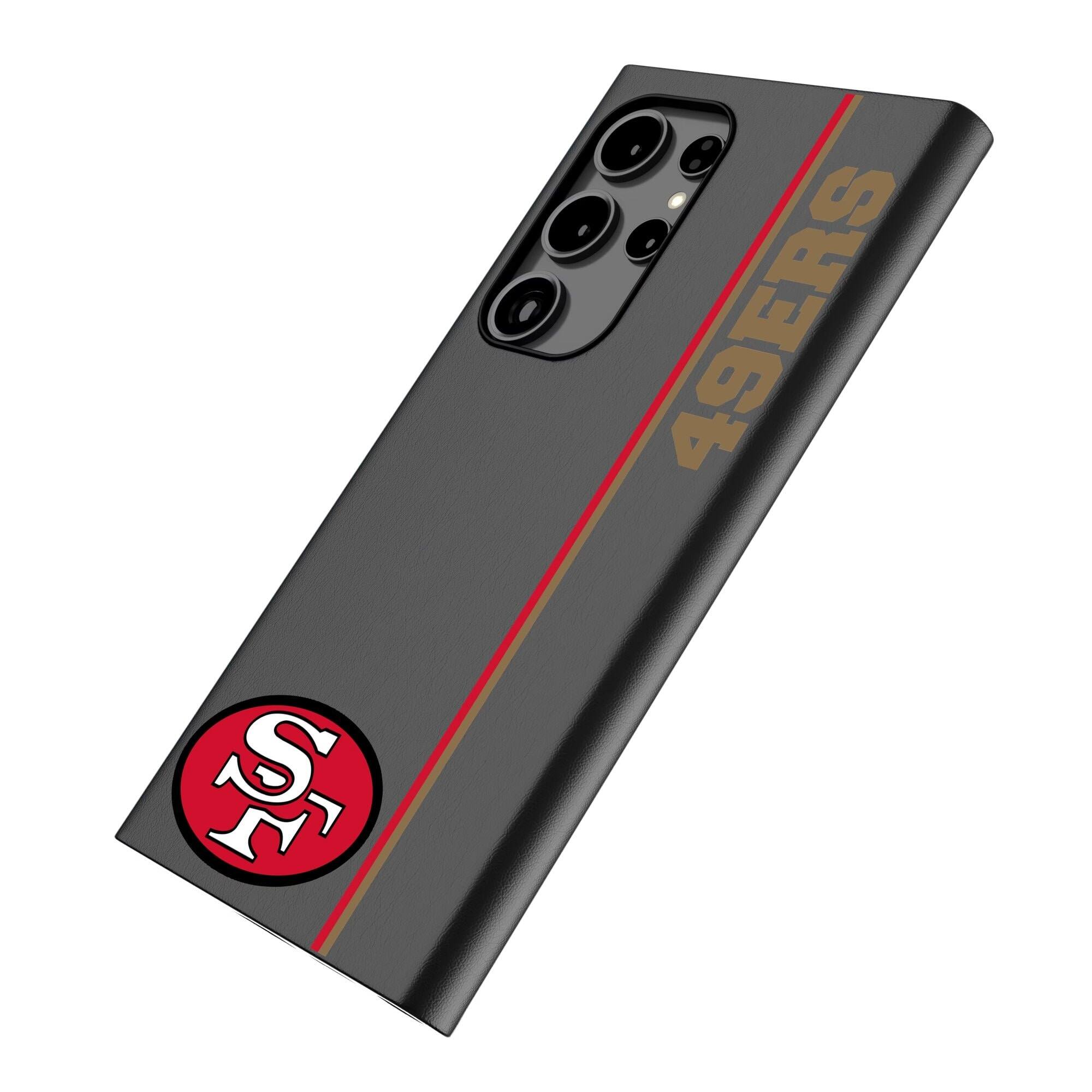 Alt View 1. Keyscaper - San Francisco 49ers Galaxy Magnetic Bump Case - S25 Ultra - Black.