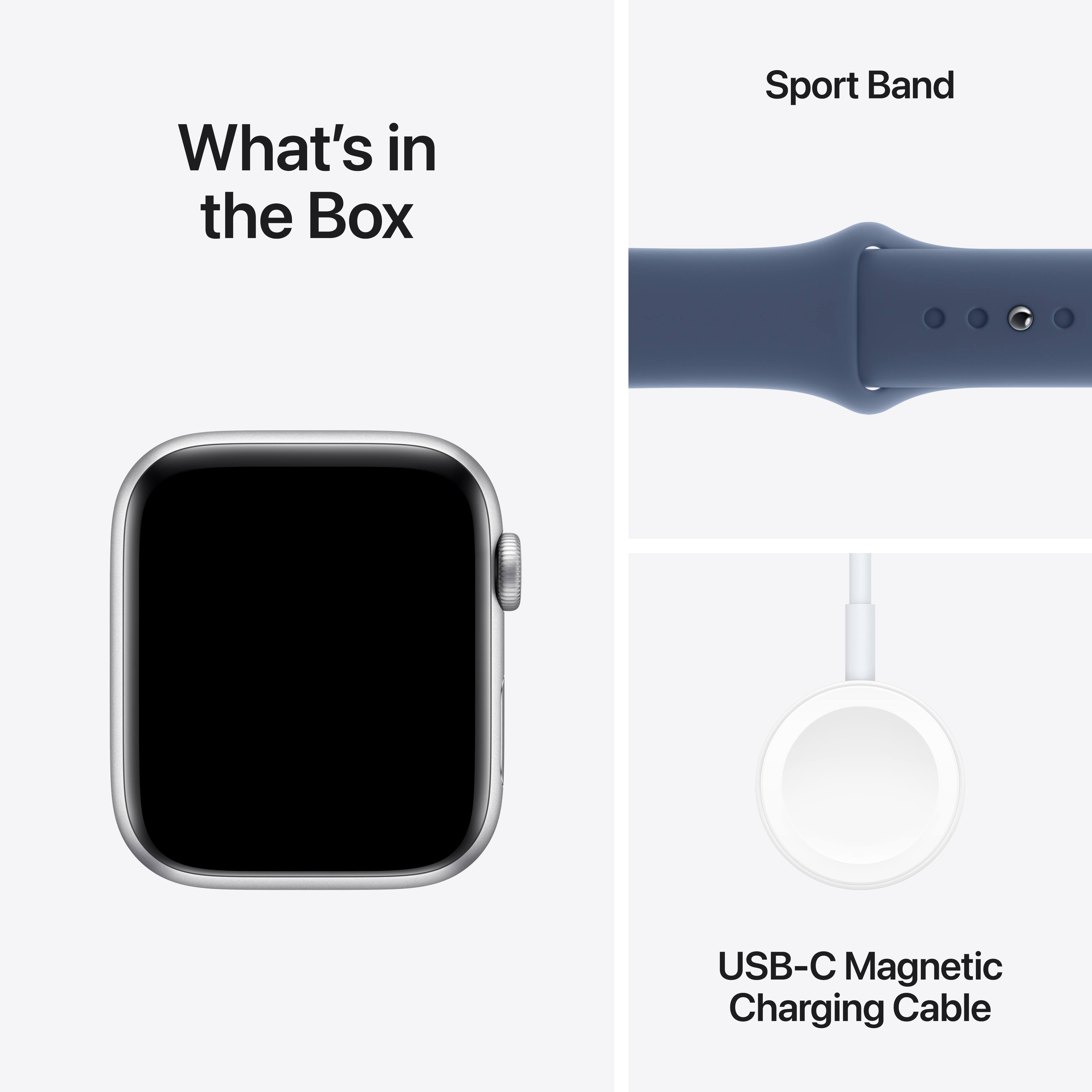 What's in the Box: Sport Band, USB-C Magnetic Charging Cable