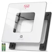 Arboleaf weight Scale, Accurate Measurements, LED Display - White - Front_Zoom