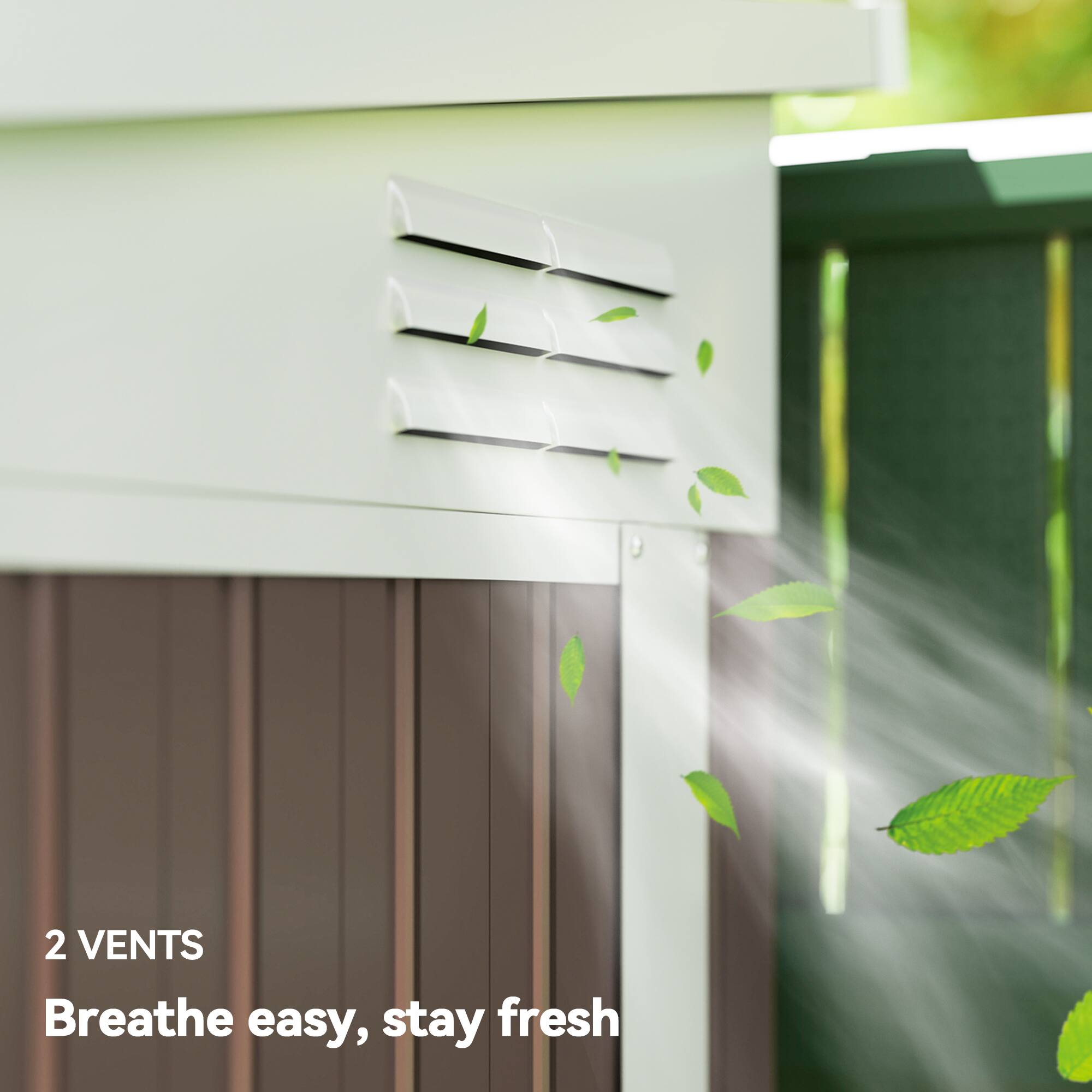 2 VENTS  
Breathe easy, stay fresh