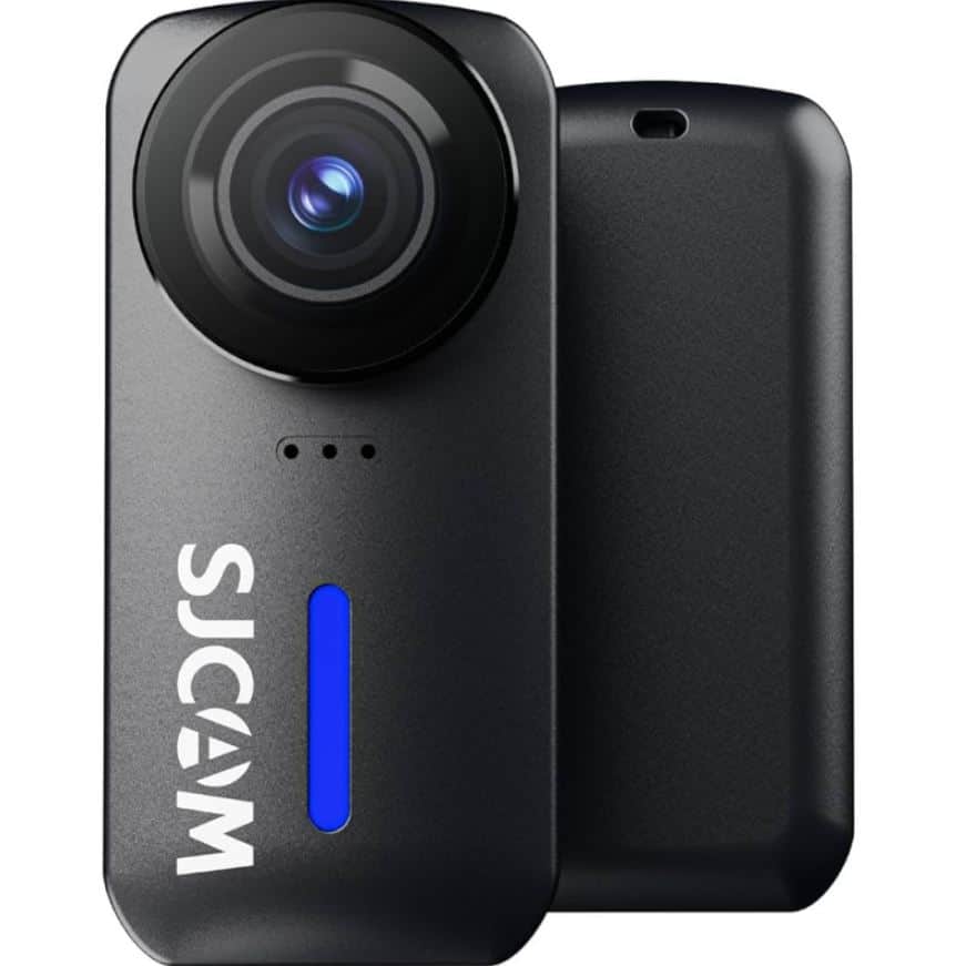 SJCAM - C110+ 4K30FPS Action Camera Ultra HD with EIS, 170 Degree Wide Angle 98FT Waterproof Camera，Helmet Camera with Mou