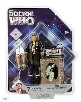Seven20 - Doctor Who 5" Action Figure: Ace from Silver Nemesis - Black