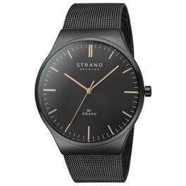 Obaku - Women's Mason Lille Dial Watch - S717LXBBMB - Black