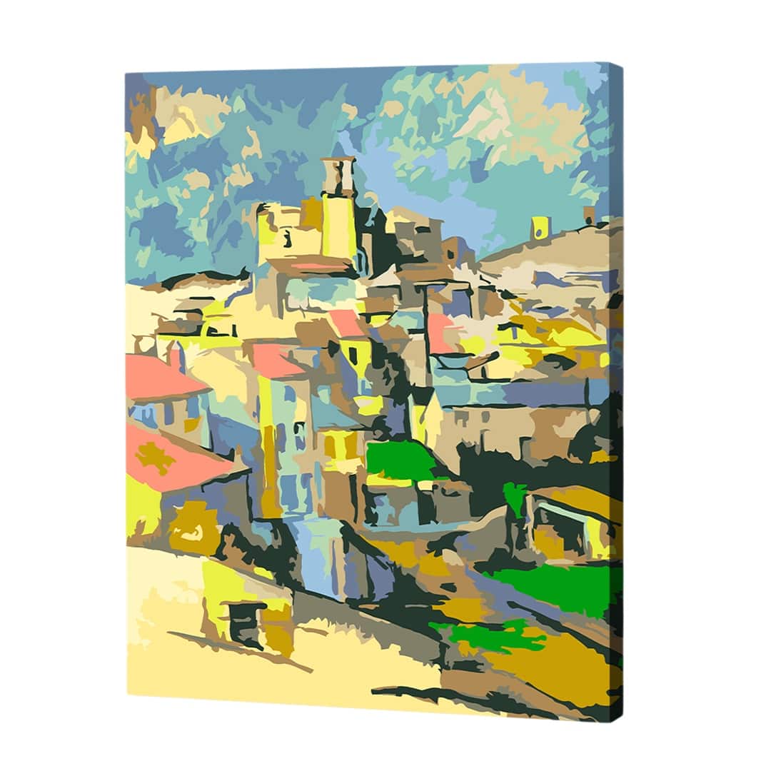 Artwille - Paint By Number Kit Gardanne 1886