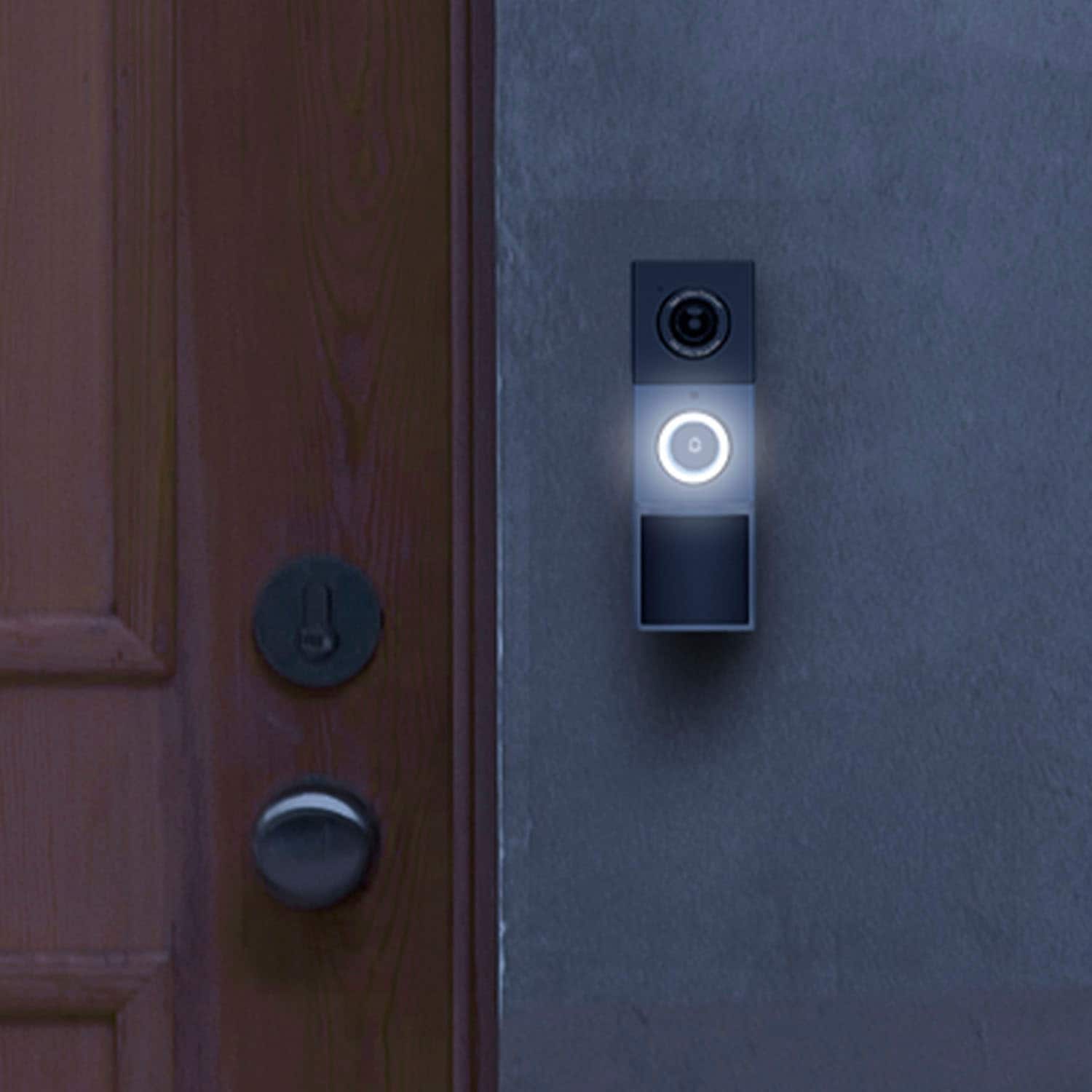 Alt View 14. TP-Link - Tapo Battery Smart Video Doorbell 2K 3MP with Chime - No Monthly Fees - Black/White.