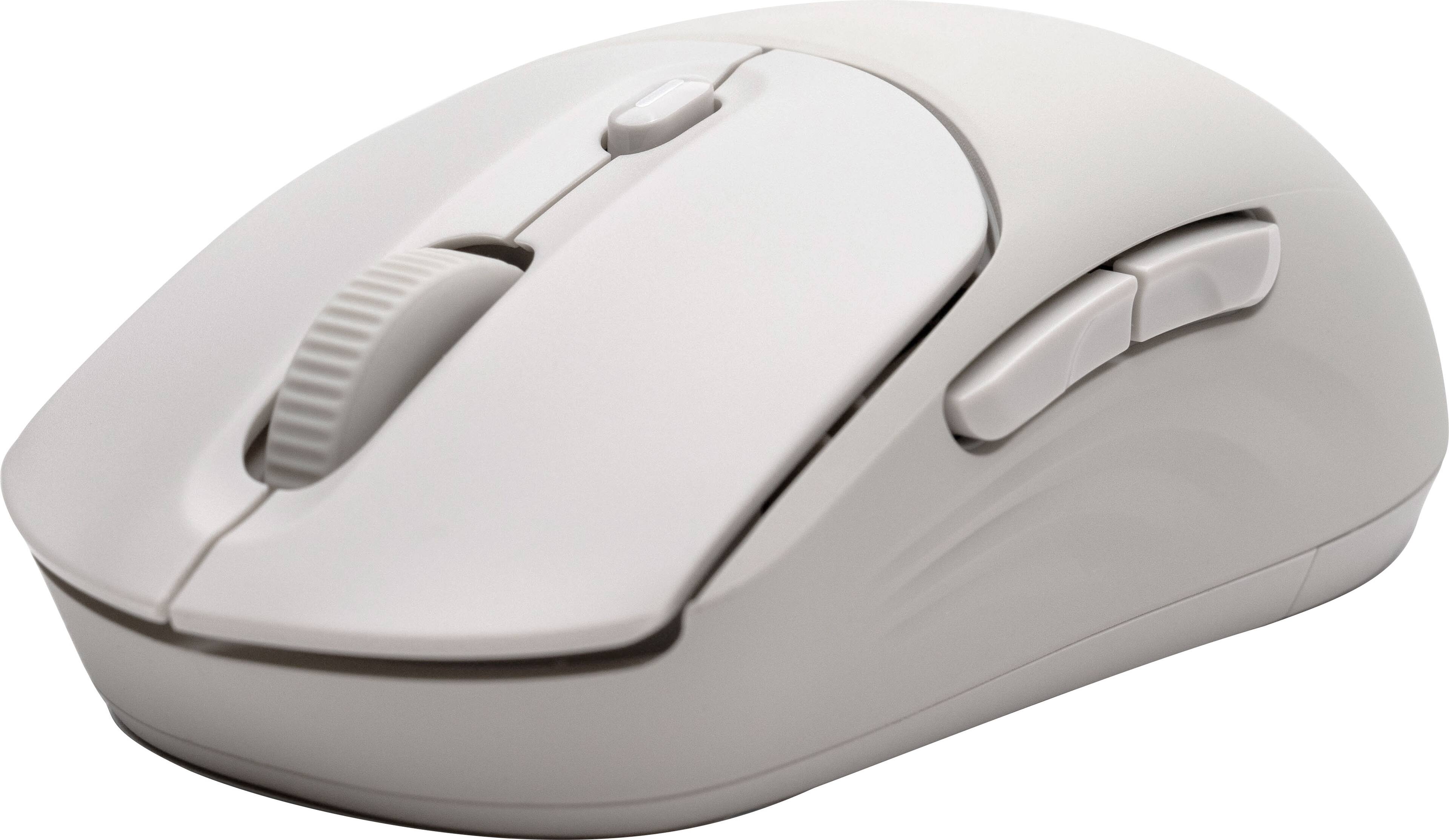 Angle. HP - 400 Quiet Wireless Bluetooth Ambidextrous Mouse - Maple.