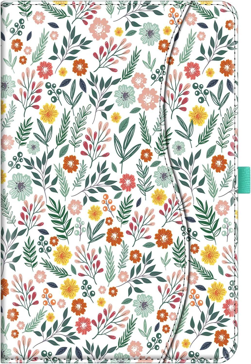 Alt View 5. Fintie - Multi-Angle Case for Samsung Galaxy Tab S10 Lite/ Tab S10 FE/ Tab S9 FE/ Tab S9, With Front Card Pocket, Auto Wake/Sleep - Spring Bloom.
