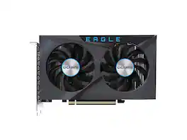 GIGABYTE - Refurbished Excellent - Radeon RX 6500 XT EAGLE 4GB 64-bit GDDR6 Graphics Card with WINDFORCE 2X Fans