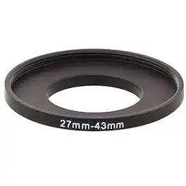 ProOptic - Step-Up Adapter Ring 27mm Lens to 43mm Filter Size