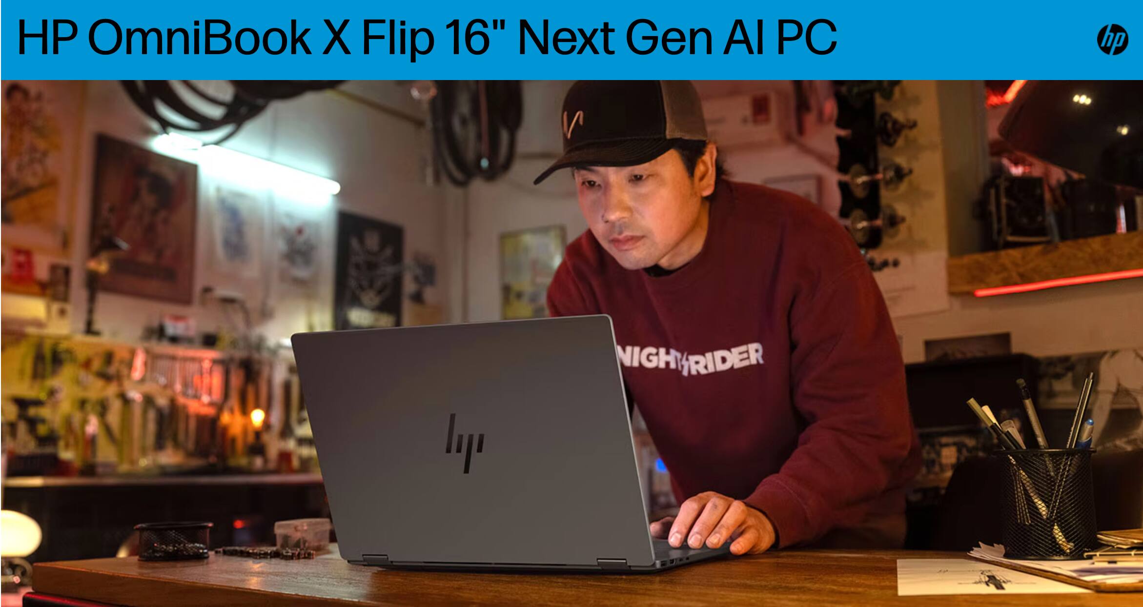 HP OmniBook X Flip 16" Next Gen AI PC