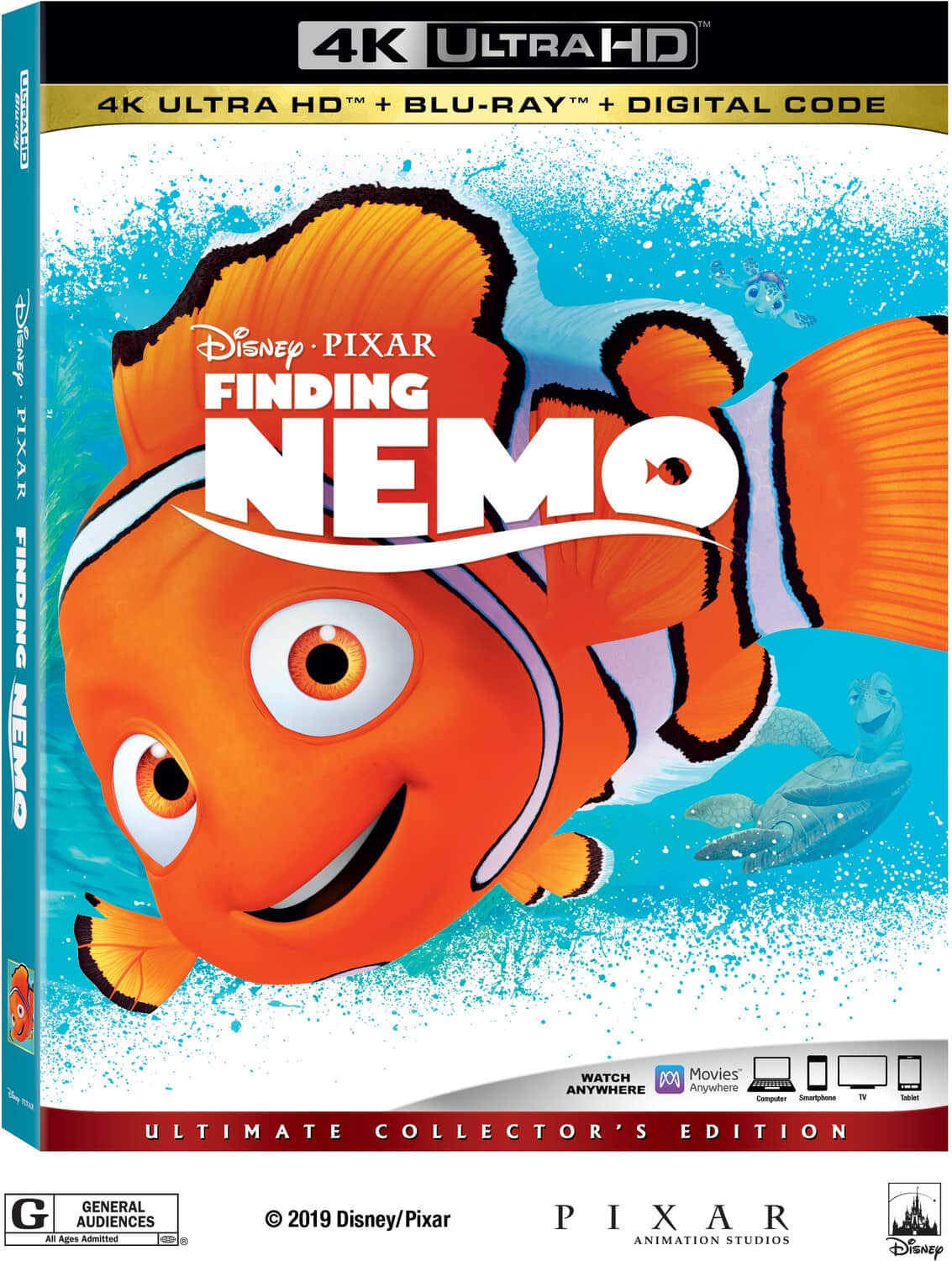 Front. Finding Nemo   - 4K Blu-Ray.