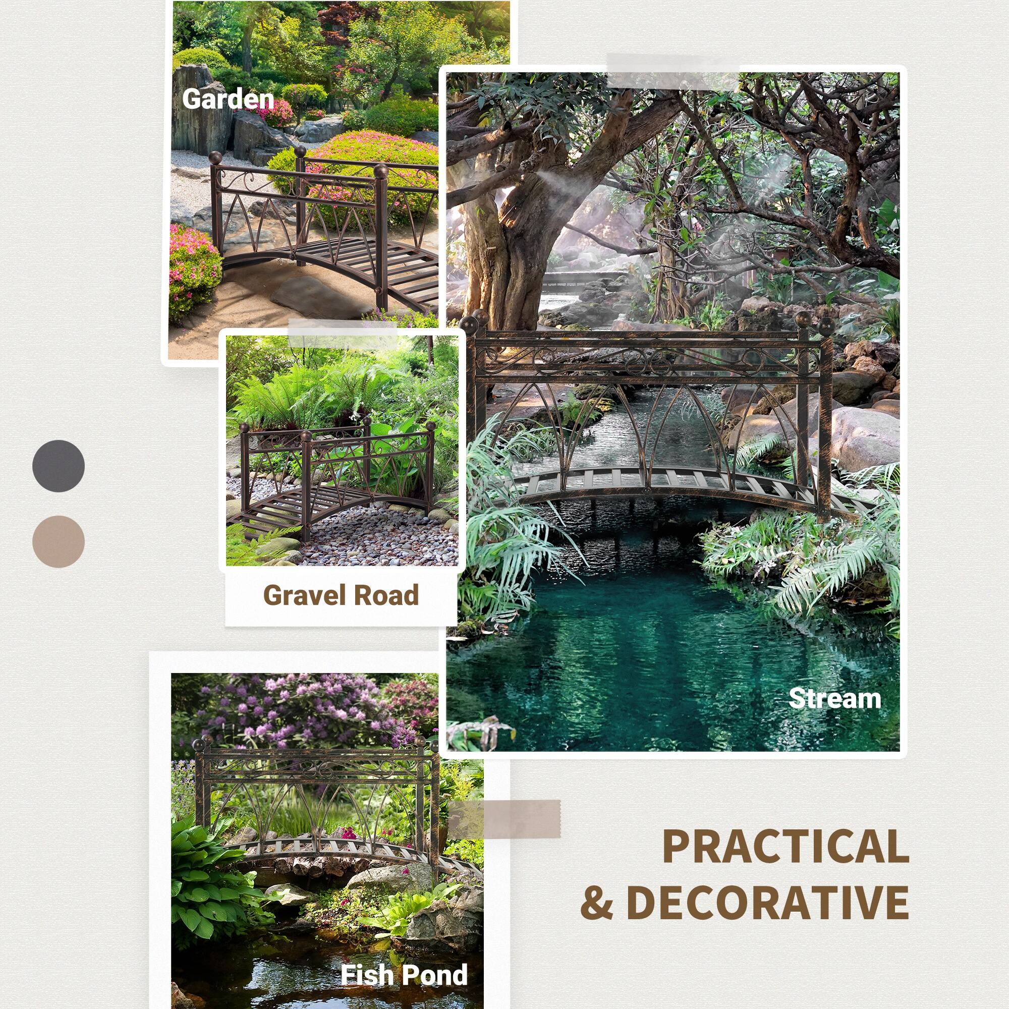- Garden
- Gravel Road
- Stream
- Fish Pond

PRACTICAL & DECORATIVE