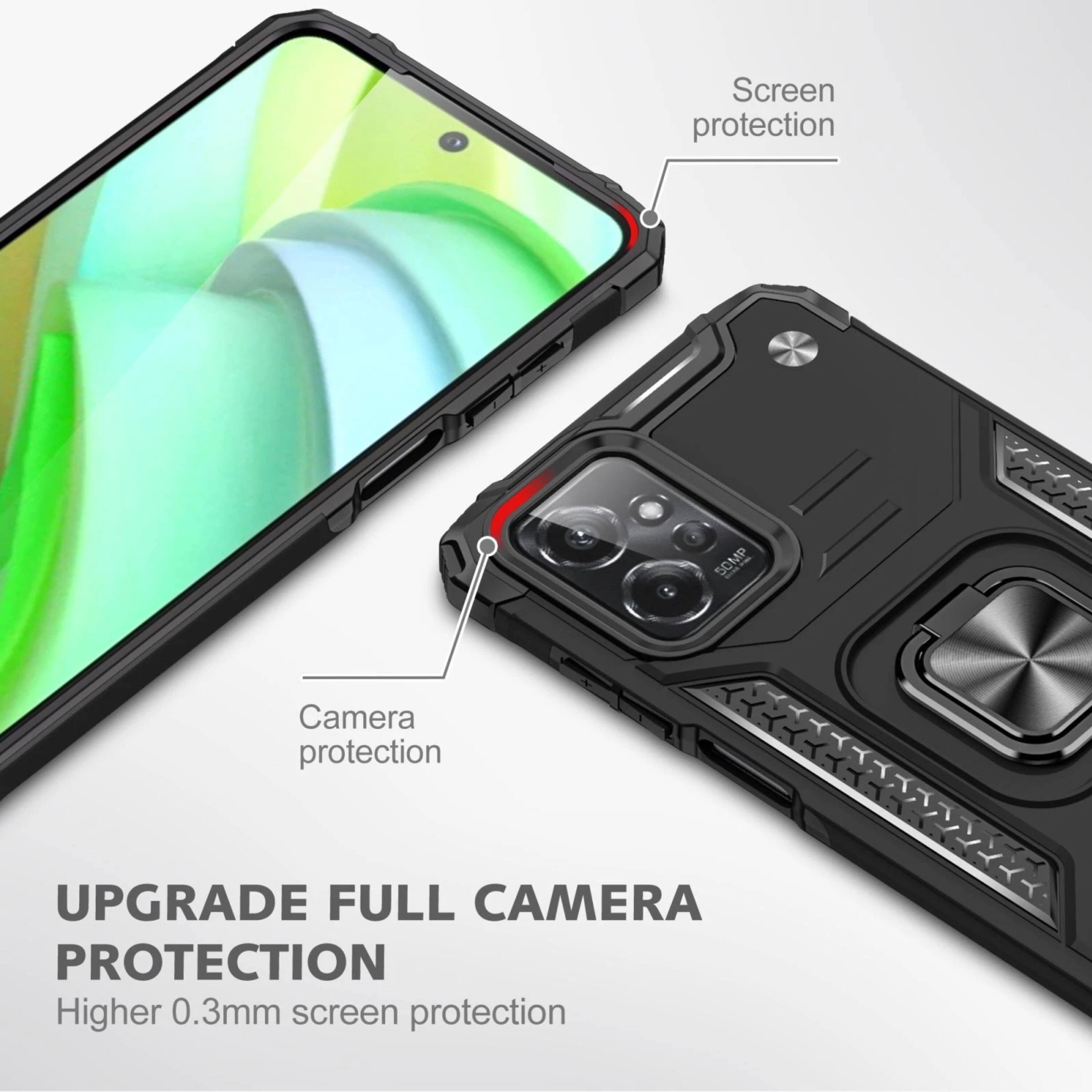 Screen protection  
Camera protection  
UPGRADE FULL CAMERA PROTECTION  
Higher 0.3mm screen protection