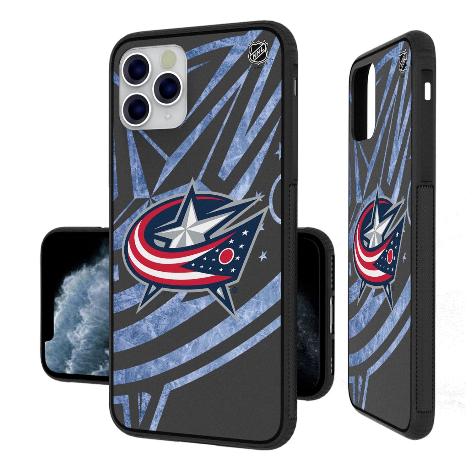 Keyscaper - NHL - Columbus Blue Jackets Bump Case with 8.2ft Drop Protection - 17 Pro Max - Multicolor price history on PriceWatchPro