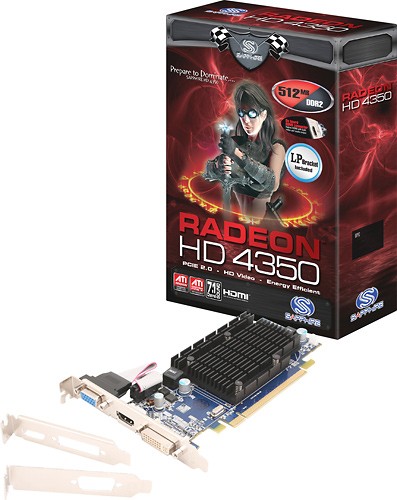 Best Buy: Sapphire ATI Radeon HD 4350 512MB DDR2 PCI Express