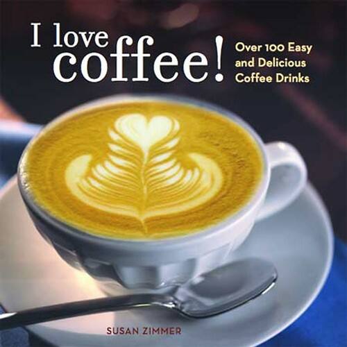 Front Standard. Simon & Schuster - I Love Coffee! Book.