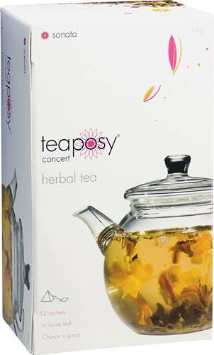 Front Standard. Teaposy - Sonata Herbal Tea.
