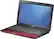 Left Standard. Samsung - 15.6" Notebook - 4 GB Memory - 500 GB Hard Drive - Cherry Red.
