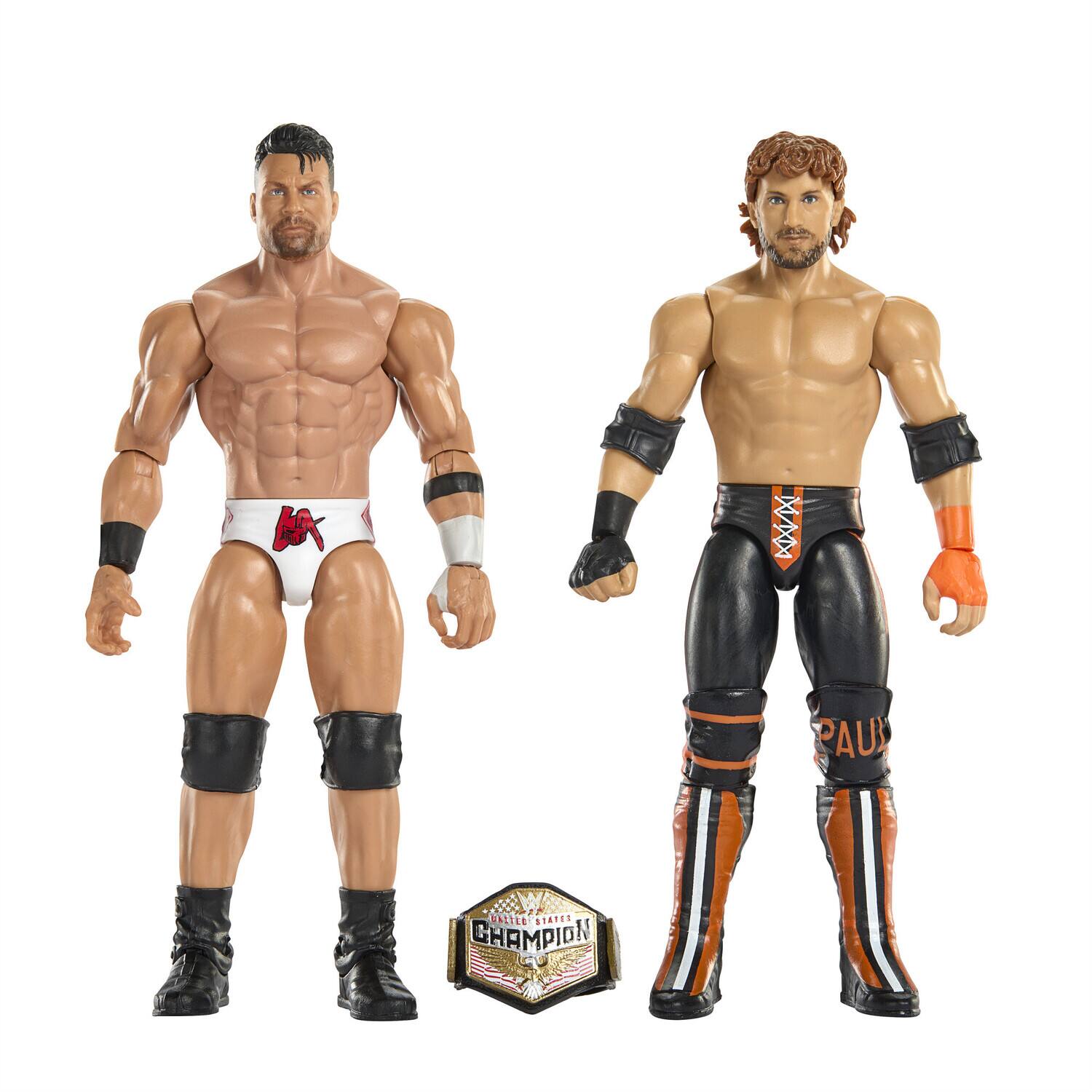 Mattel Collectible - WWE Main Event: Showdown LA Knight vs Logan Paul Action Figure 2-Pack - COLLECTIBLES