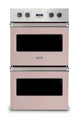 30" Viking Select 5 Series Electric Double Thermal Convection Oven - Blush