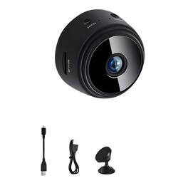Kitcheniva - WiFi Mini Wireless Record Camera Home Security HD USB 1080P - Black