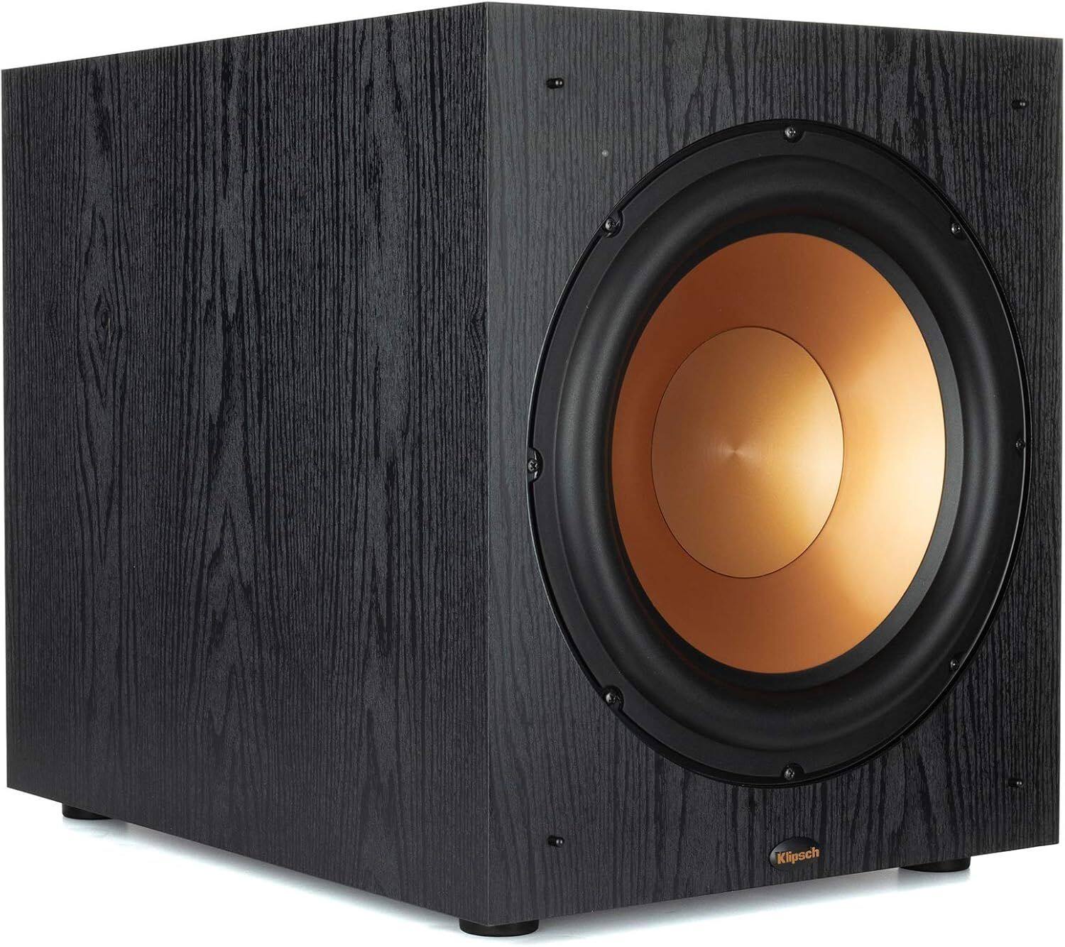 Klipsch - SUB-120- Synergy Label Subwoofer Speaker (2020) - Black