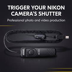 TRIGGER YOUR NIKON CAMERA'S SHUTTER  
Professional photo and video production