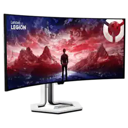 Lenovo - Legion Pro 34WD-10 34-inch OLED Curved WQHD 240Hz USB-C Docking Gaming Monitor, For Gaming - Raven Black
