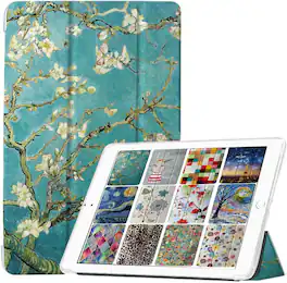 DuraSafe Cases - iPad 10th Gen 10.9 inch 2022 Trifold TPU Smart Case A2696 A2757 A2777 A3162 MPQ13 MPQ33 MPQ03 MPQ23 MPQ53 MQ6K3 MQ6Y3 - Blossom