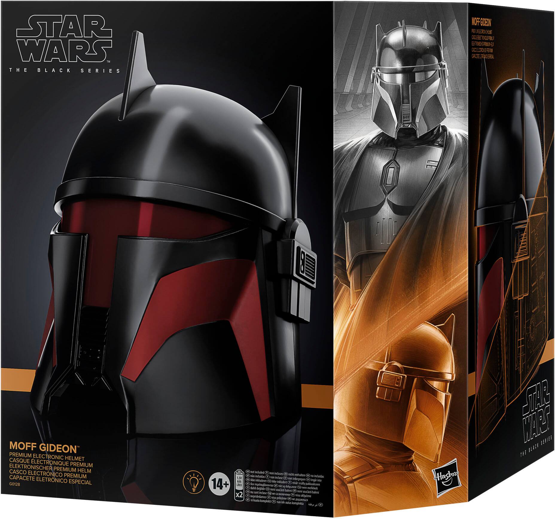 STAR WARS THE BLACK SERIES MOFF GIDEON PREMIUM ELECTRONIC CASQUE HELMET ELECTRONIQUE PREMIUM ELEKTRONISCHER PREMIUM HEL M CASCO ELECTRNICO C CAPACETE PREMIUM ELETRONICO ESPECIAL GO128 e - t - - .   - - a - - - - - -  14+ - -  -    M - M i - - - S + - - -a X2 - - 2 - - sobe . - - -  - - - O -  - AHghro MTAR WARS BERIE 124E TH