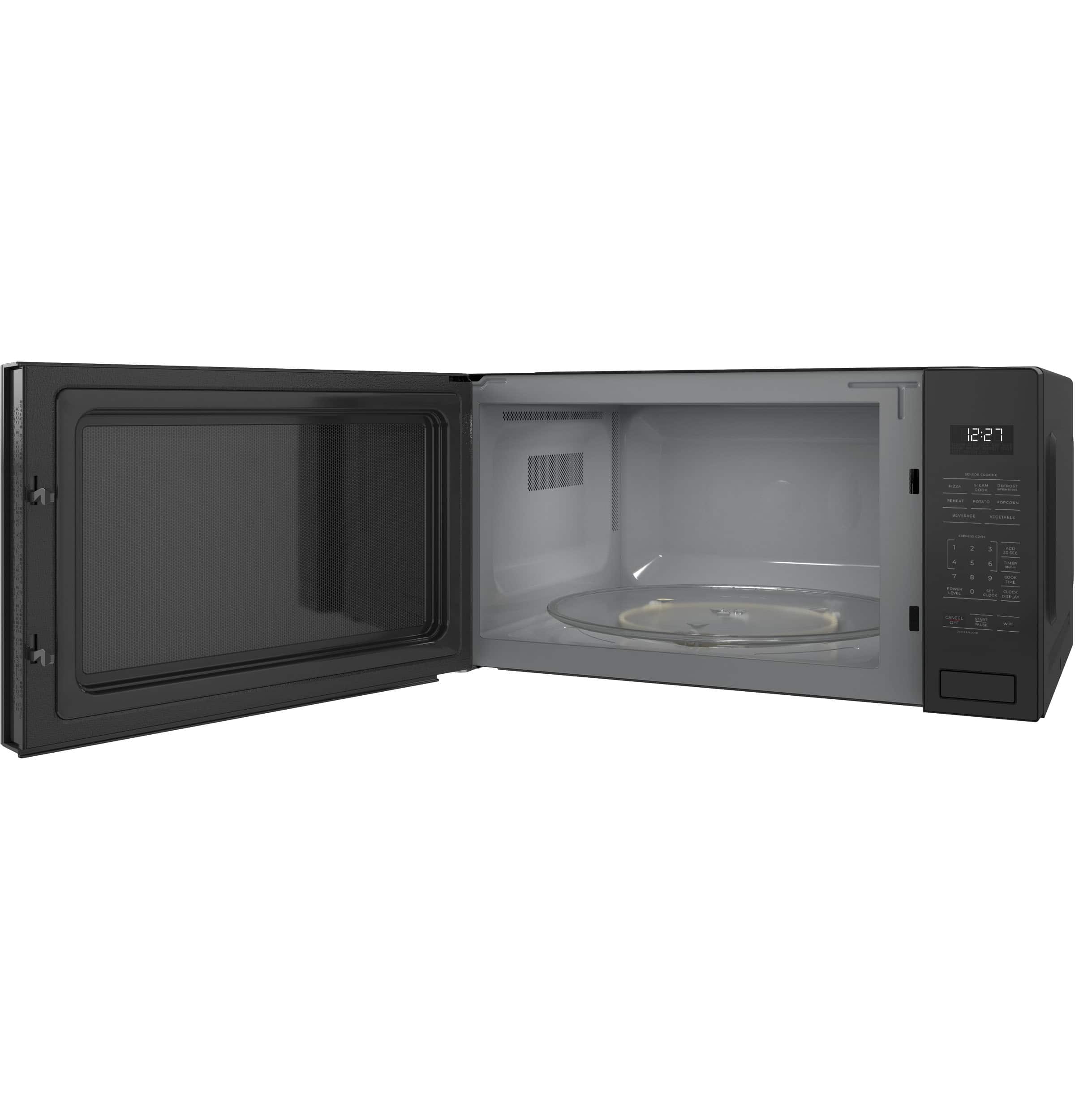 Alt View 12. Monogram - 2.2 Cu. Ft. Built-In Microwave with Sensor Cooking and Glass Touch Controls - Stainless Steel.