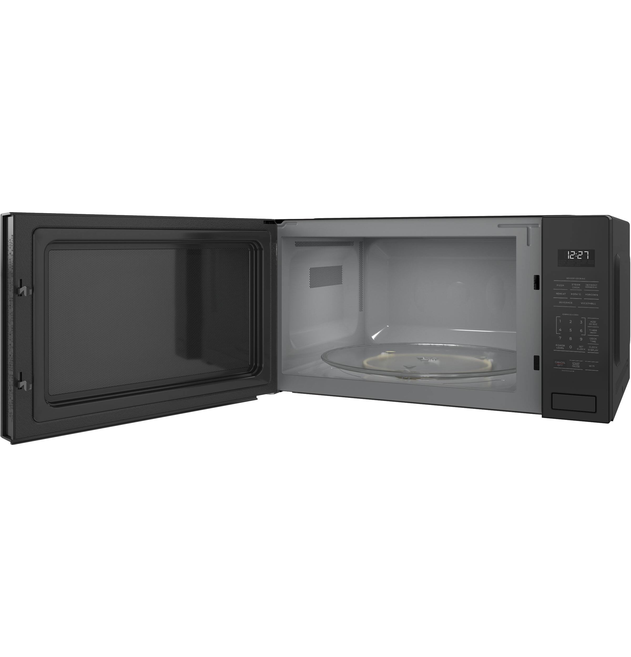 Alt View 12. Monogram - 2.2 Cu. Ft. Built-In Microwave with Sensor Cooking and Glass Touch Controls - Stainless Steel.