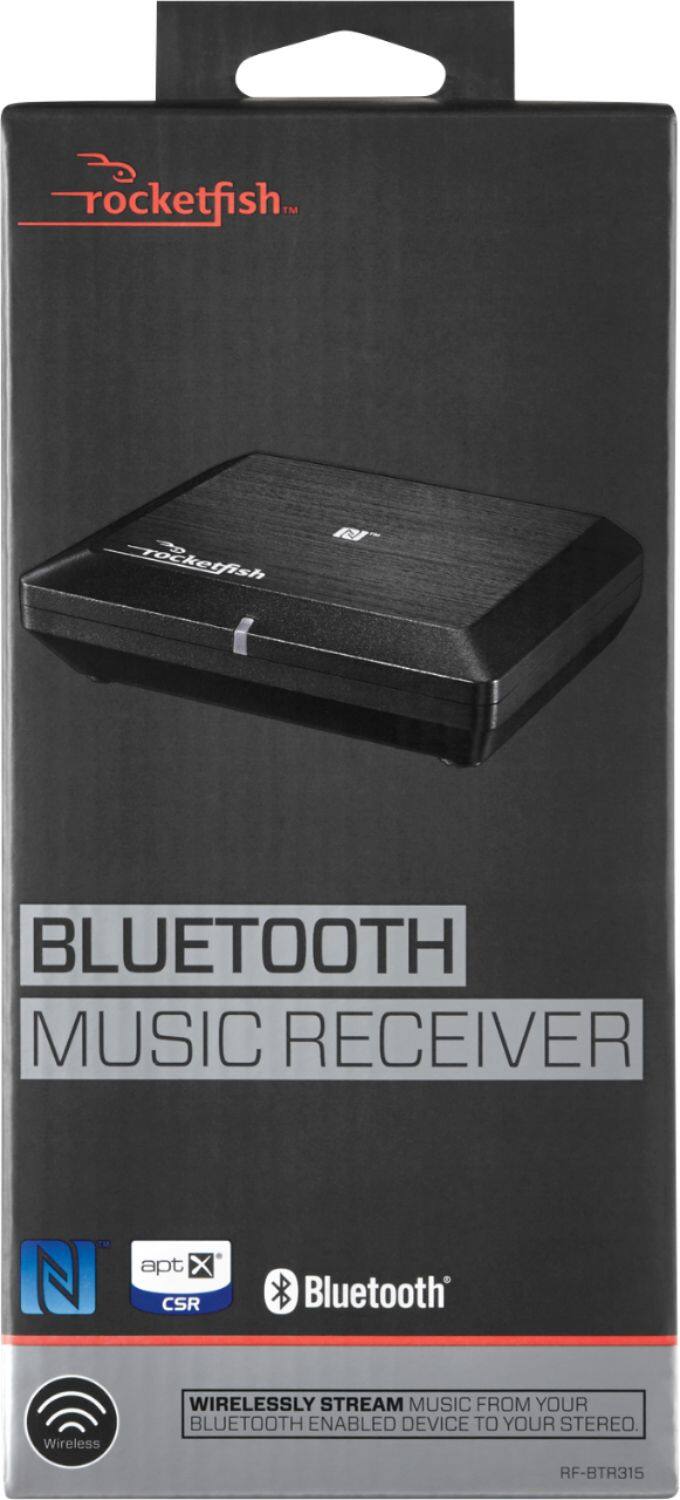Alt View 12. Rocketfish™ - Bluetooth Music Receiver - Black.