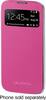 Samsung - S-View Flip Cover for Samsung Galaxy S 4 Cell Phones - Pink-Front_Standard