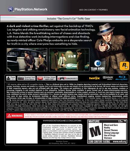 Alt View 11. Cokem International - L.A. Noire - Multi.