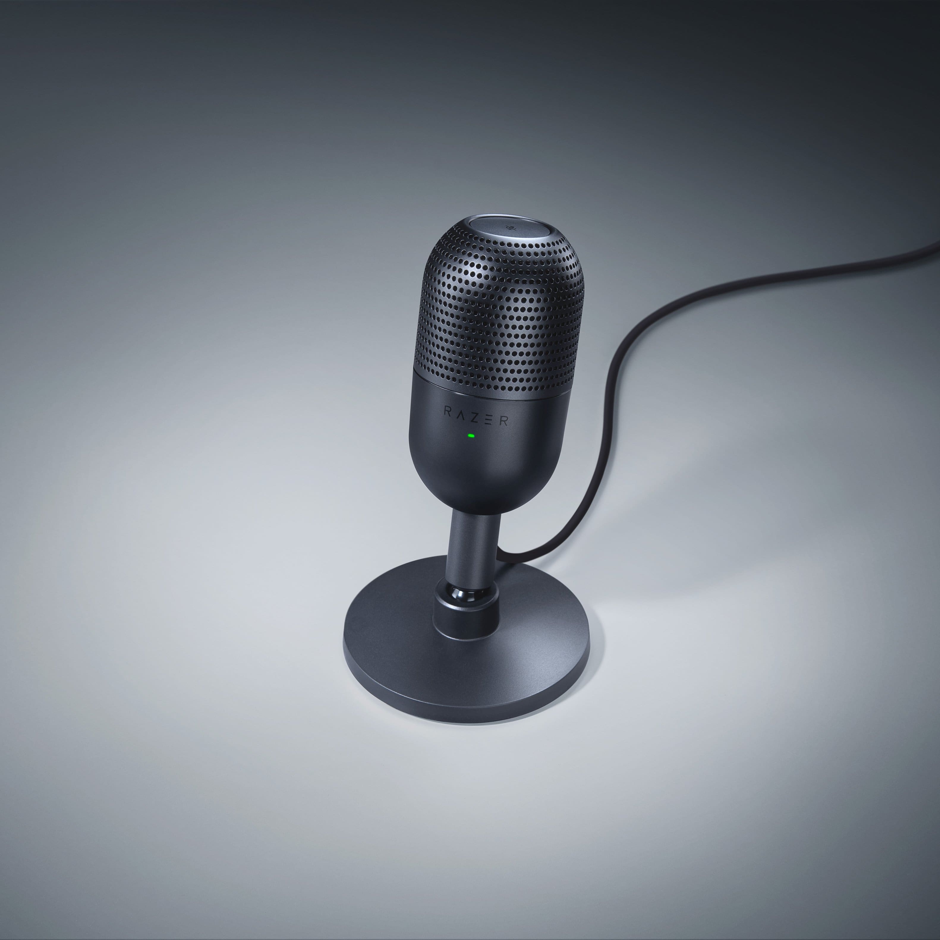 Alt View 17. Razer - Seiren V3 Mini Wired Ultra-compact Condenser USB Microphone - Black.