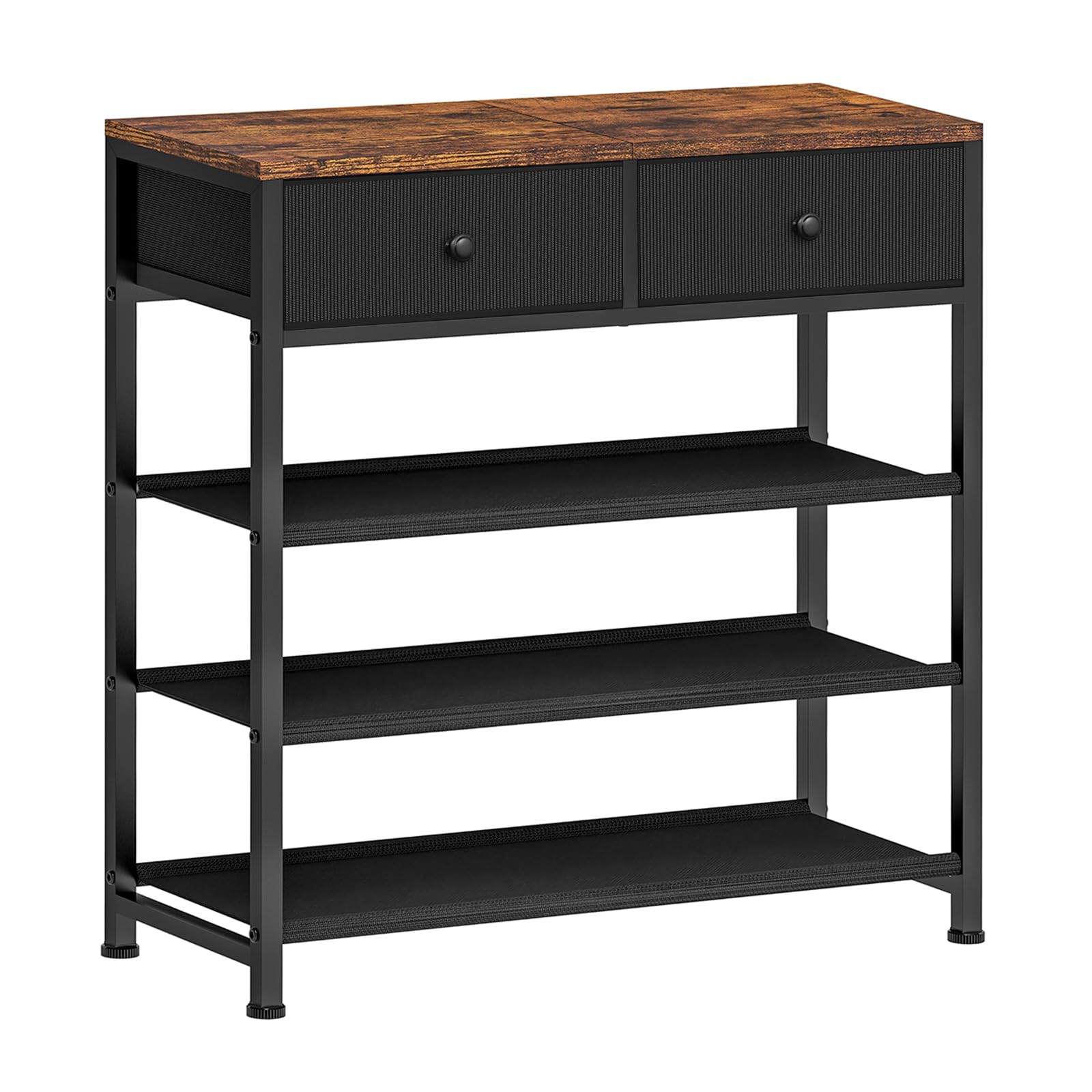 Black 4 Tier ( 28.3 x 11 x 29.5")