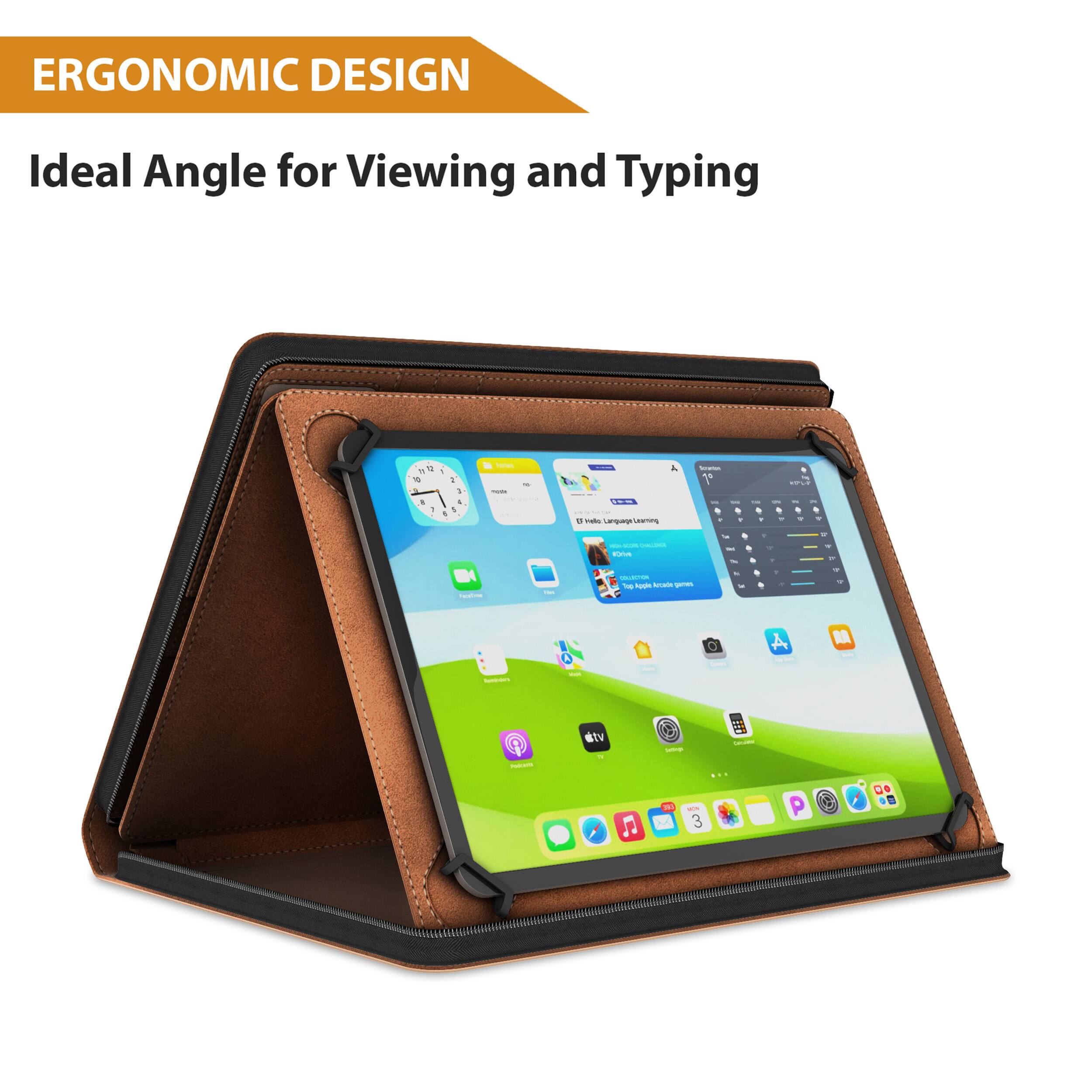 ERGONOMIC DESIGN  
Ideal Angle for Viewing and Typing