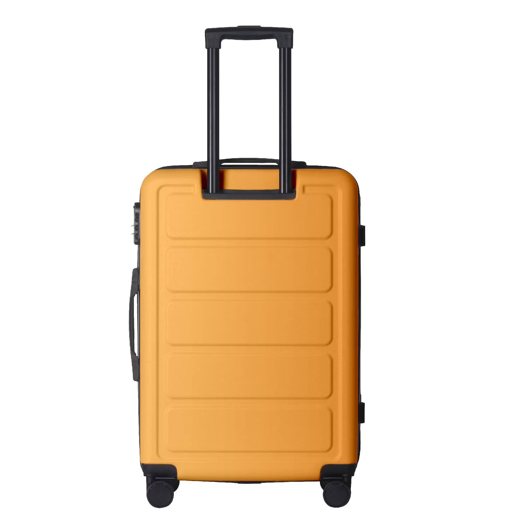 Alt View 5. Bestier - 3-Piece ABS Hardshell Luggage Set (20”/24”/28”) with Spinner Wheels, Lightweight Durable Suitcases - Tulip Yellow.